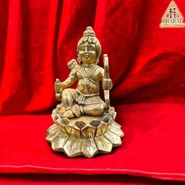 Brass Lord Ram Lalla Statue